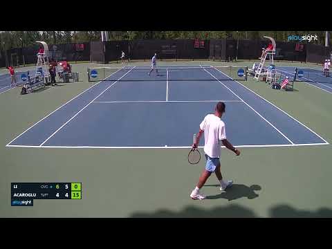 Derin Acaroglu v Christopher Li - TUFTS v CMS (last games)