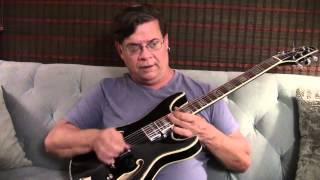 Video thumbnail for Ibanez Artcore AWD82ltd demo! by tad sharpe