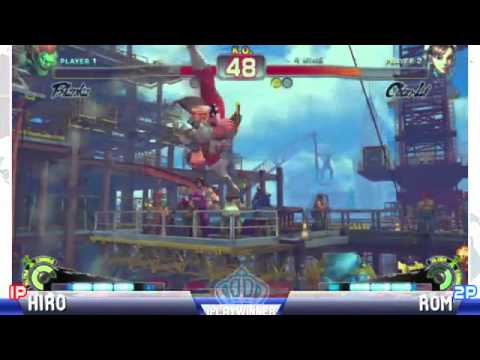 Hiro (Blanka) Vs Rom (Chun) - Shadowbrooke, Norcal