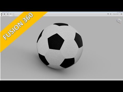 Soccerball Fussball Speedball Fusion 360 Training Surfaces