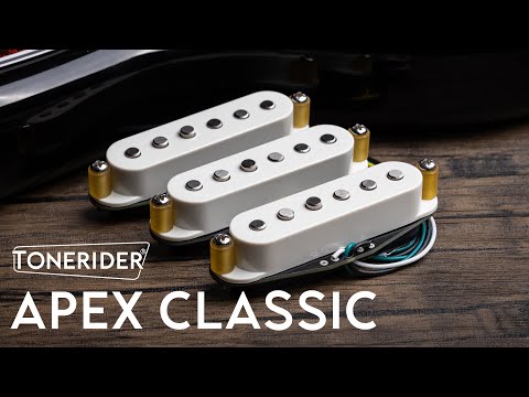 Tonerider Apex Classic Hum Canceling Strat pickup Bridge/Flat Poles image 2