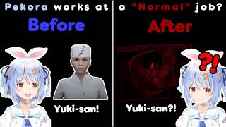 Pekora Finds Out About the Job’s Dark Secret... 【Horror】