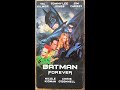 Opening To Batman Forever 1995 1995 VHS