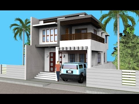 Small Modern 2 Level House with Interior Walkthrough