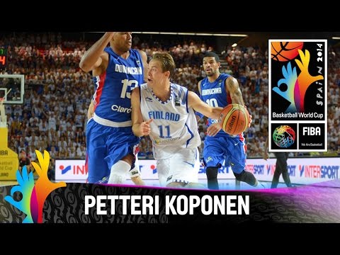 Petteri Koponen - Best Player (Finland) - 2014 FIBA Basketball World Cup