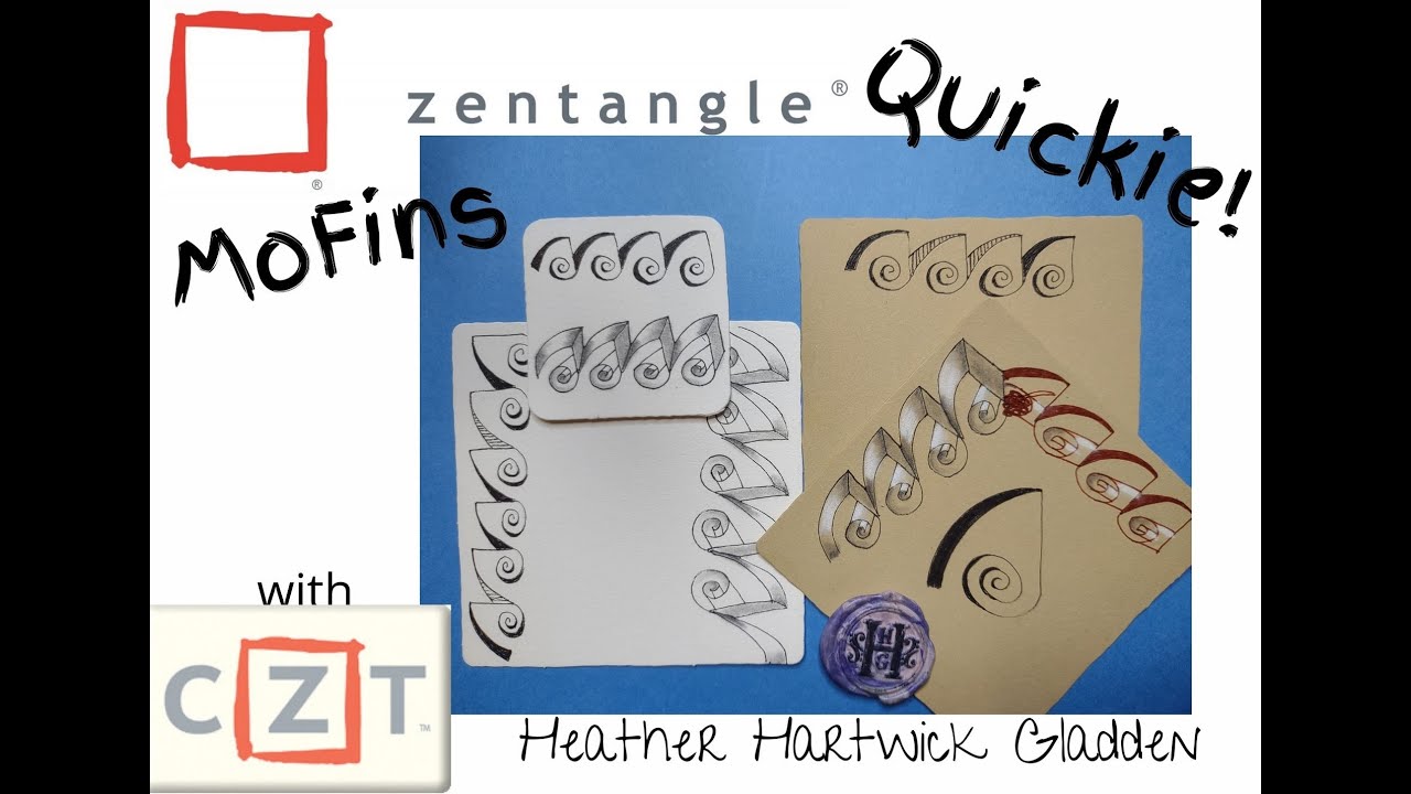 Zentangle® Quickie: MoFins