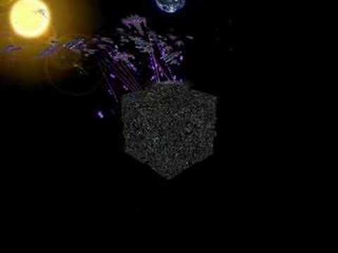 Dominion fleet attack on borg cube