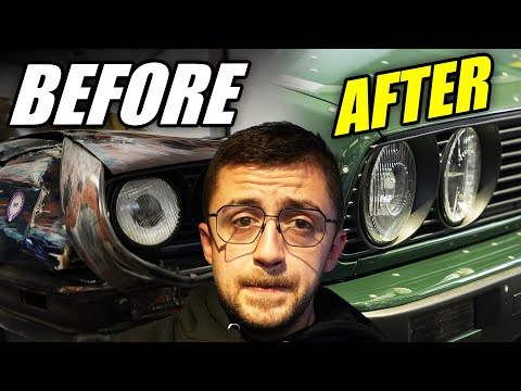 I CRASHED & REBUILT His Big Turbo BMW E30 // Nürburgring