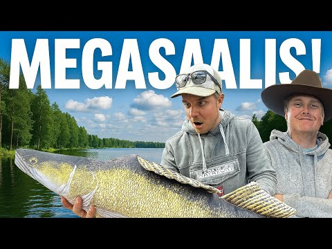 🐟 MEGASAALIS! Tällaista kalareissua ei oo ennen nähty (lapset vs aikuiset kisa)