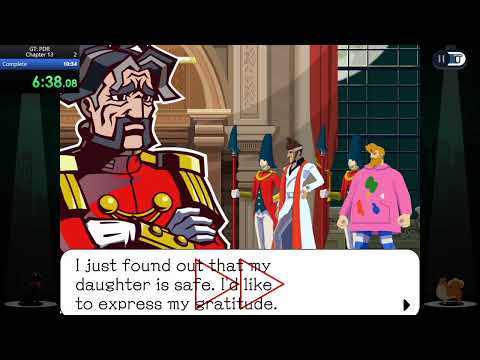 Ghost Trick: Phantom Detective Remastered Chapter 13 in 10:17.53 || Glitchless Speedrun PS5