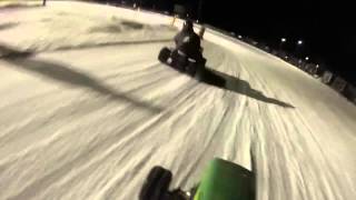 preview picture of video '1/24/15 Sebewaing MPX Final Lawnmower Ice Race'