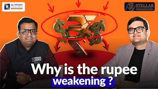 Why is the rupee weakening, and should investors worry?