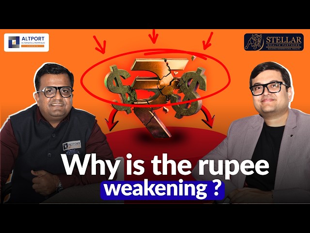 Why is the rupee weakening, and should investors worry?