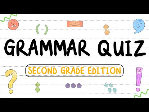 🎯 Grammar Quiz for Kids | Second Grade Edition | Twinkl USA