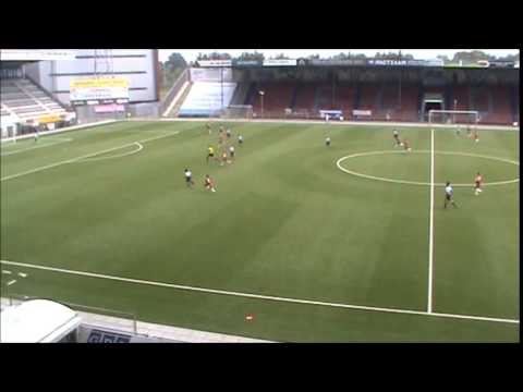 Hoogtepunten Brabant United O14 - Almere City O14 15-08-2015