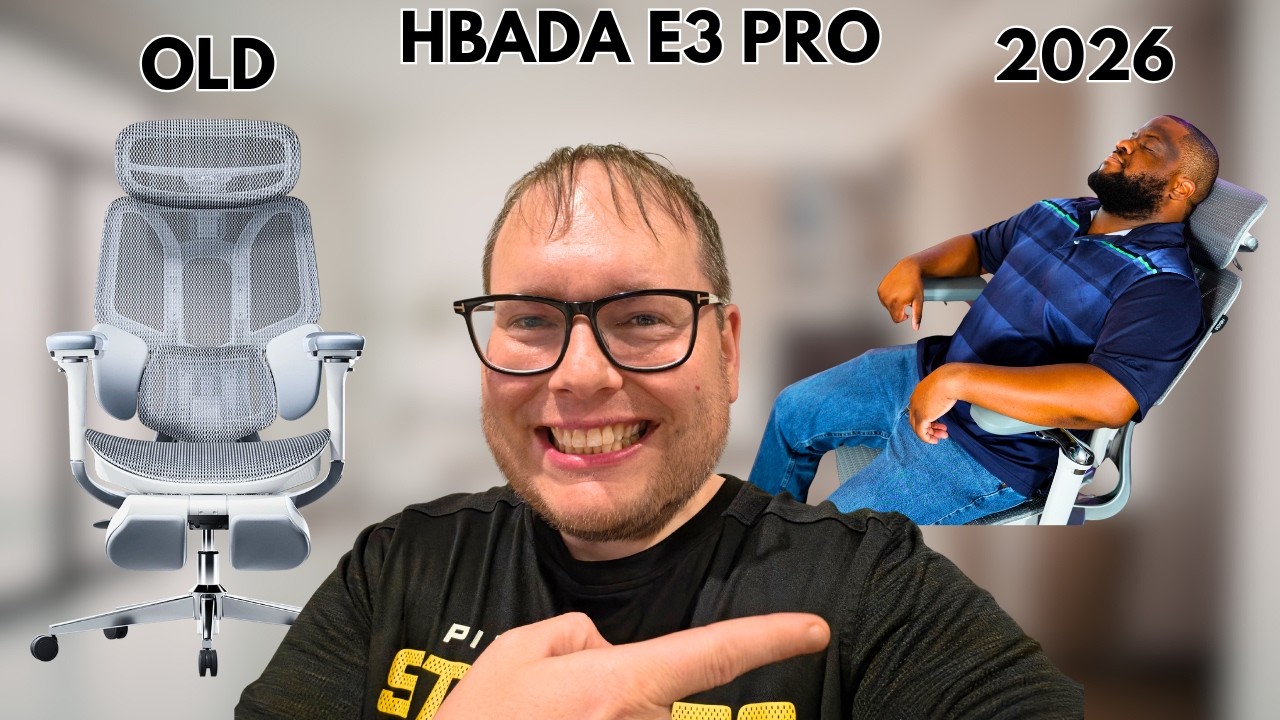 HBADA E3 2026: Avoid Desk Fatigue With Maximum Adjustability