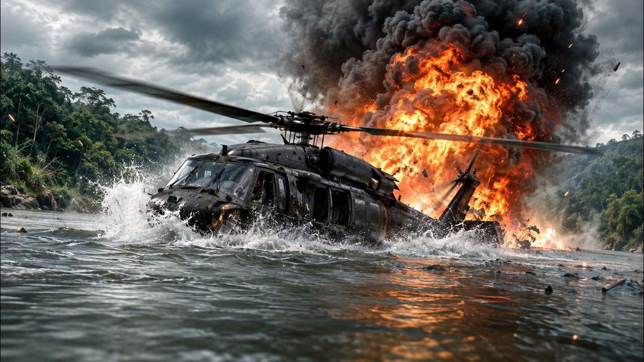 Engines Die Mid-Flight! Elite Pilot Ditches The Helicopter Seconds Before It Blows Up!