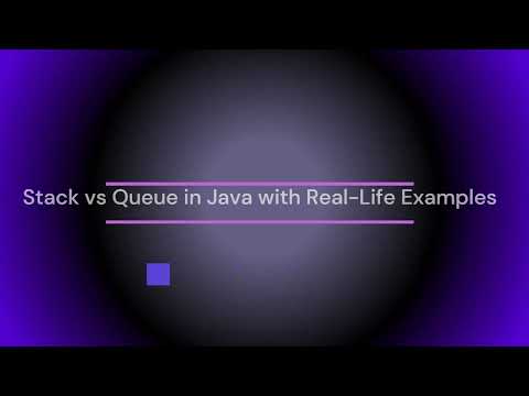 Stack Vs Queue Explained With Real Life Examples Python With Notes