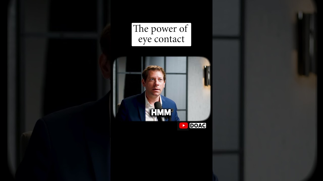 The power of eye contact