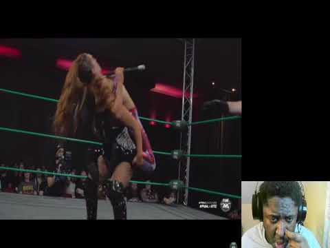 PWA NO DQ Jessica Troy Vs Charil Evans Full Match Reaction