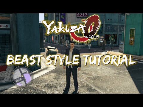 Yakuza 0 Revised - Beast Style Tutorial [LEGEND]