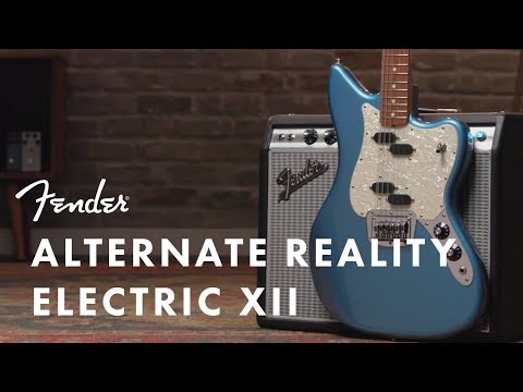 Fender Alternate Reality Series Electric XII 2019 White Pro Set up image 24