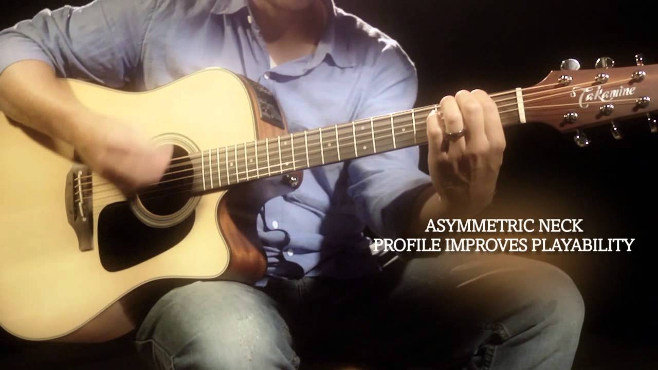 Takamineâ„¢ Pro Series P2DC Acoustic-Electric Guitar - YouTube