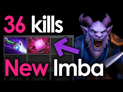 This Riki MID Build Is INSANE | 36 Kills | Patch 7.40b
