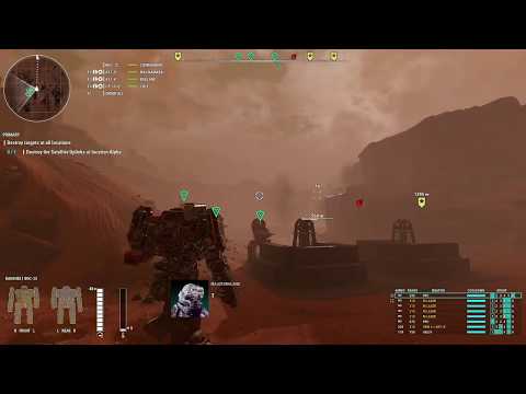 Mechwarrior 5: Switching Sides | Disrupt Planetary Defenses PART 1 | Gameplay Action | Mercenaries