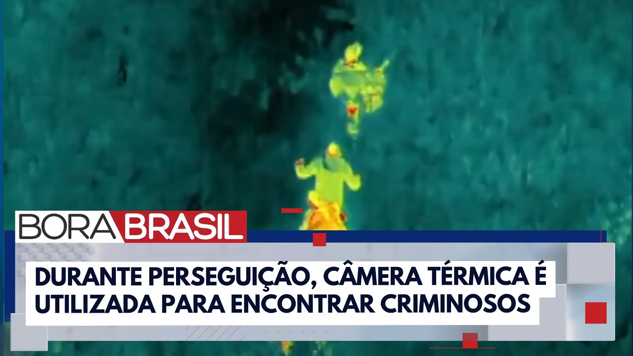 Drone com câmera térmica encontra bandidos em mata no Paraná I Bora Brasil