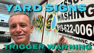 3 Things You Are Doing Wrong With Yard Signs ( How to Make More Money)
