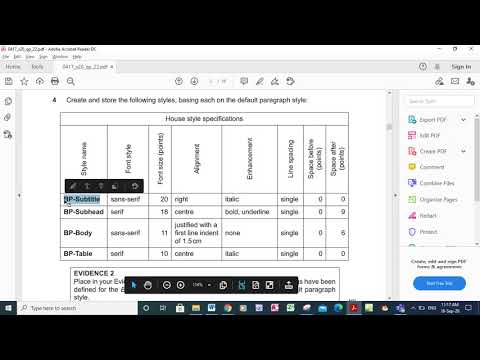 IGCSE ICT May June 2020 Paper 22  Document Production
