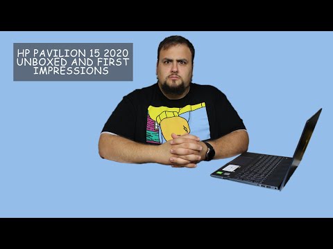 HP Pavilion 15 2020 with 10th Gen i7 | Unboxed and 1st impressions!!!
