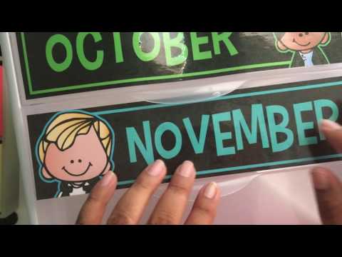 Part of a video titled How to Adhere Labels on Your Bins - YouTube