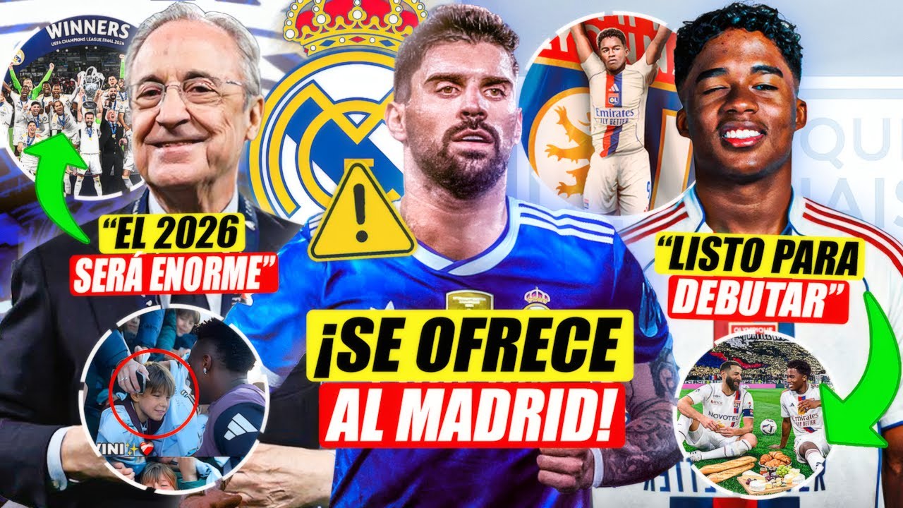 💣 ¡EL 2026 PINTA BIEN PARA EL REAL MADRID! | ENDRICK LISTO PARA DEBUTAR | RUBEN NEVES SE OFRECE