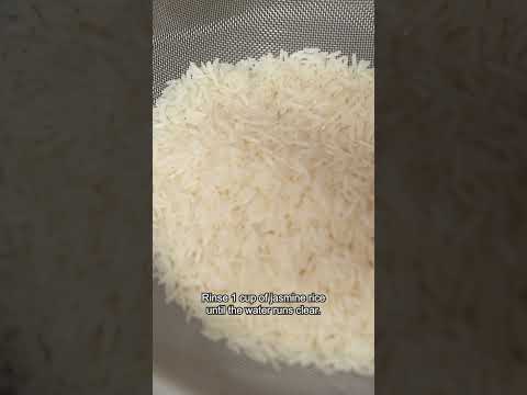 How to Cook Jasmine Rice