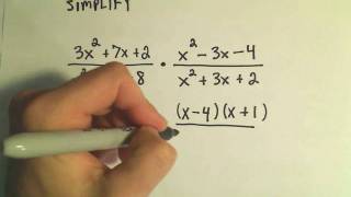 Rational Expressions:  Multiplying and Dividing.  Ex 2