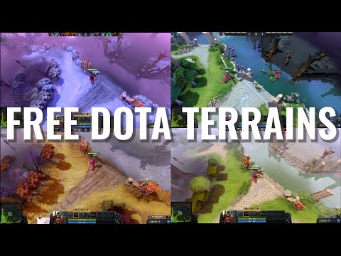 Get Any Dota Terrain For Free (Works For 7.38 + Always Updated)