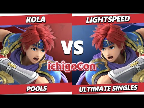 IchigoCon 2025 - Kola (Roy) Vs. LightSpeed (Roy) Smash Ultimate - SSBU