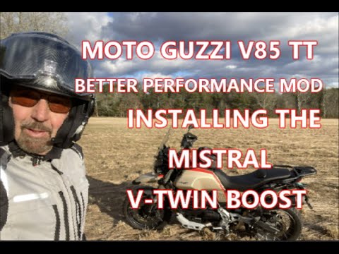 MOTO GUZZI V85 TT V -TWIN BOOST PERFORMANCE INSTALL