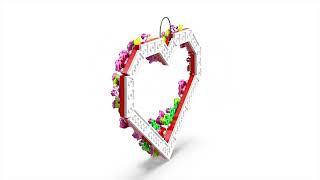 LEGO® Iconic 40638 Ozdoba ve tvaru srdce