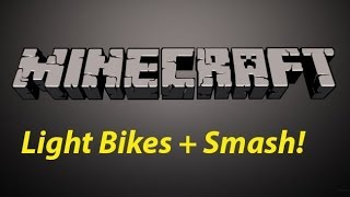 preview picture of video 'Minigame Mash Up! 1: Light Bikes + Smash with Roger! LOOK AT DAT MAN FLY!'