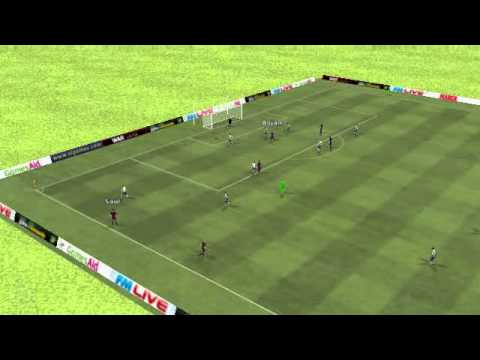 Zaragoza vs Barcelona - Saul Goal 82nd minute