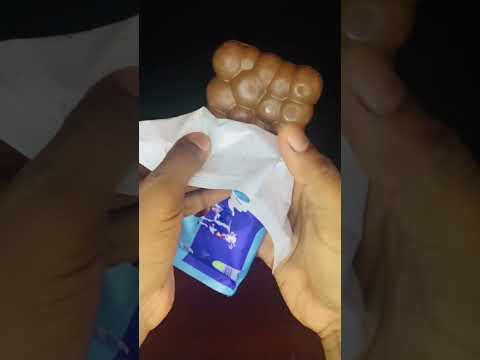 ASMR Milka bubbly alpine milk #asmr #chocolate #vishad_ga