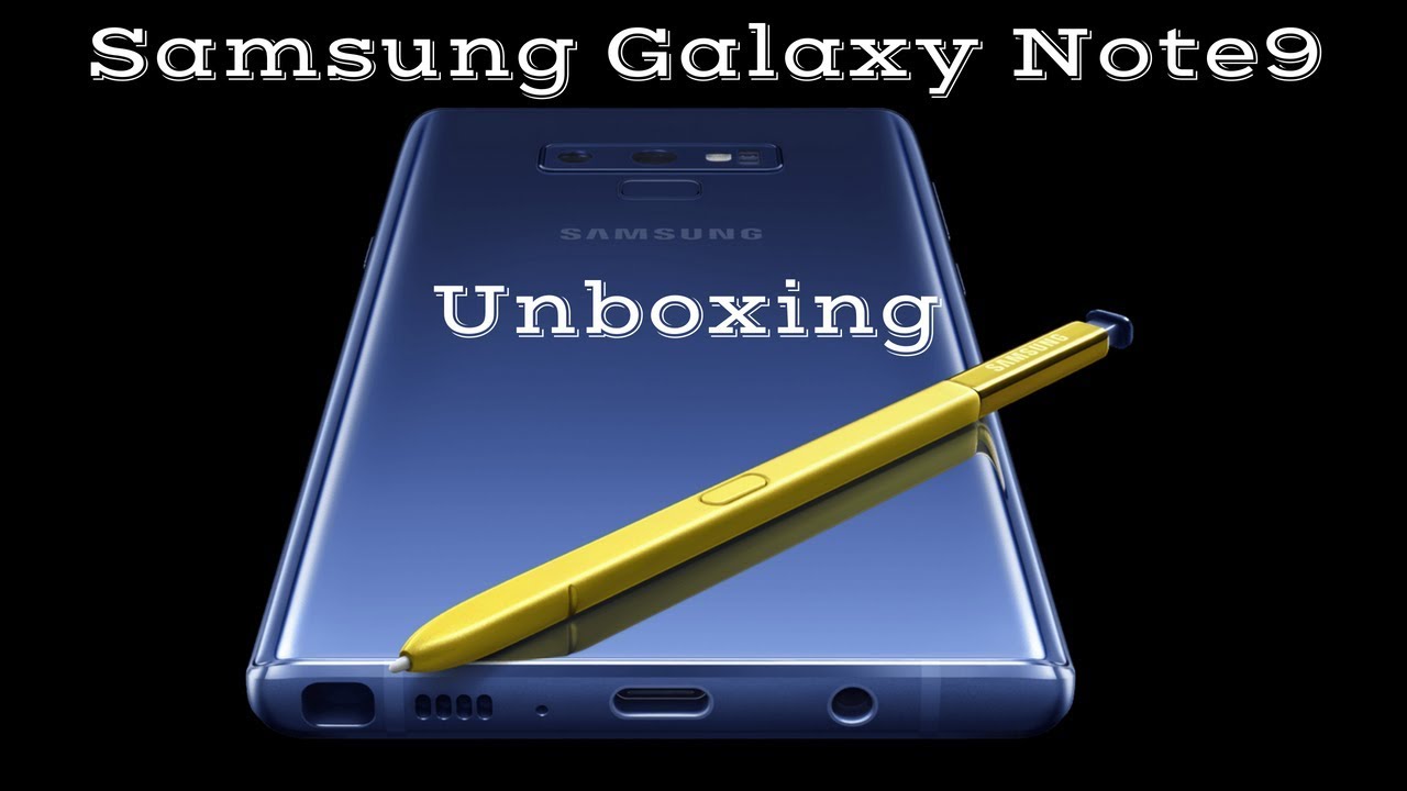 Samsung Galaxy Note 9 Unboxing// T-Mobile Version