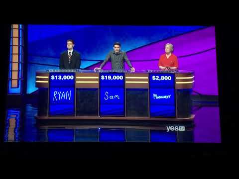 Double Jeopardy, Ryan Bilger Day 5 - 3rd Daily Double (7/10/19)