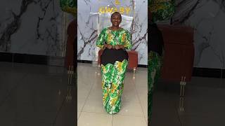 Stunning Fitting Ankara Gown Dress Embroidery with Black #zamakalefashion #africanwear #music