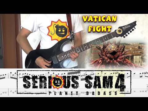 Serious Sam 4 - Vatican Fight (Guitar Cover with Tabs and Notes)
