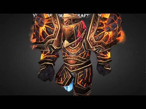 Dwarf Warrior Tier 12 armor set - T12 - Molten Giant Warplate / Battleplate