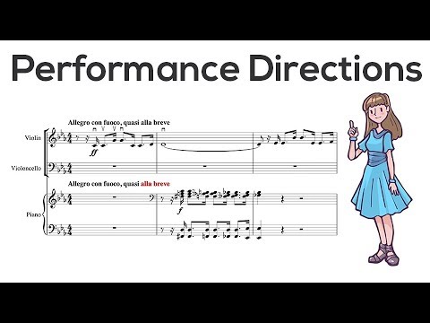 Performance Directions in Sheet Music | Music Theory | Video